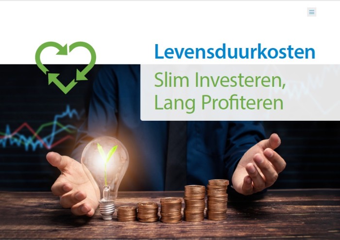 Omslag boek Levensduurkosten – Slim investeren, lang profiteren